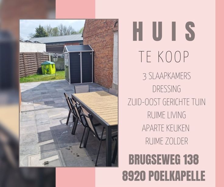 Huis Te Koop - Poelkapelle (8920) - Immoweb