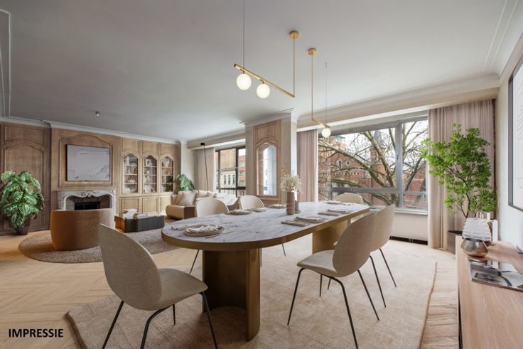 Riant 3 SLPK-app. (191m²) op de 3de verd. incl. autostaanpl.