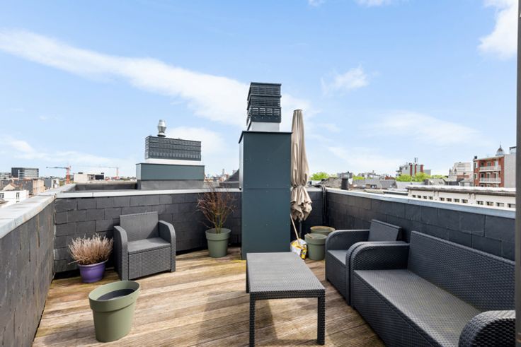 Uitzonderlijke penthouse op Zuid met terras