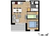 Photo 9 de 9 – Appartement à ZEEBRUGGE