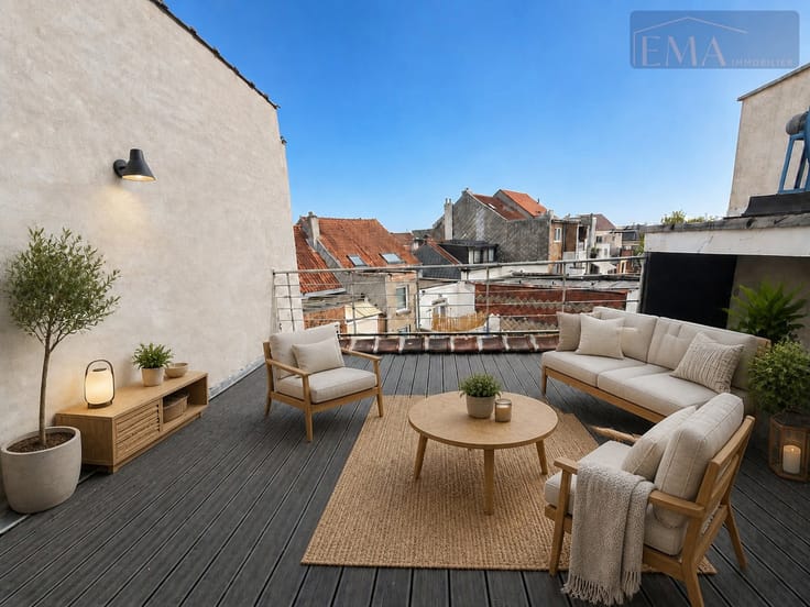 Apartment for rent in Evere - €1,100/month - 1 bedroom - 45m² - Immoweb
