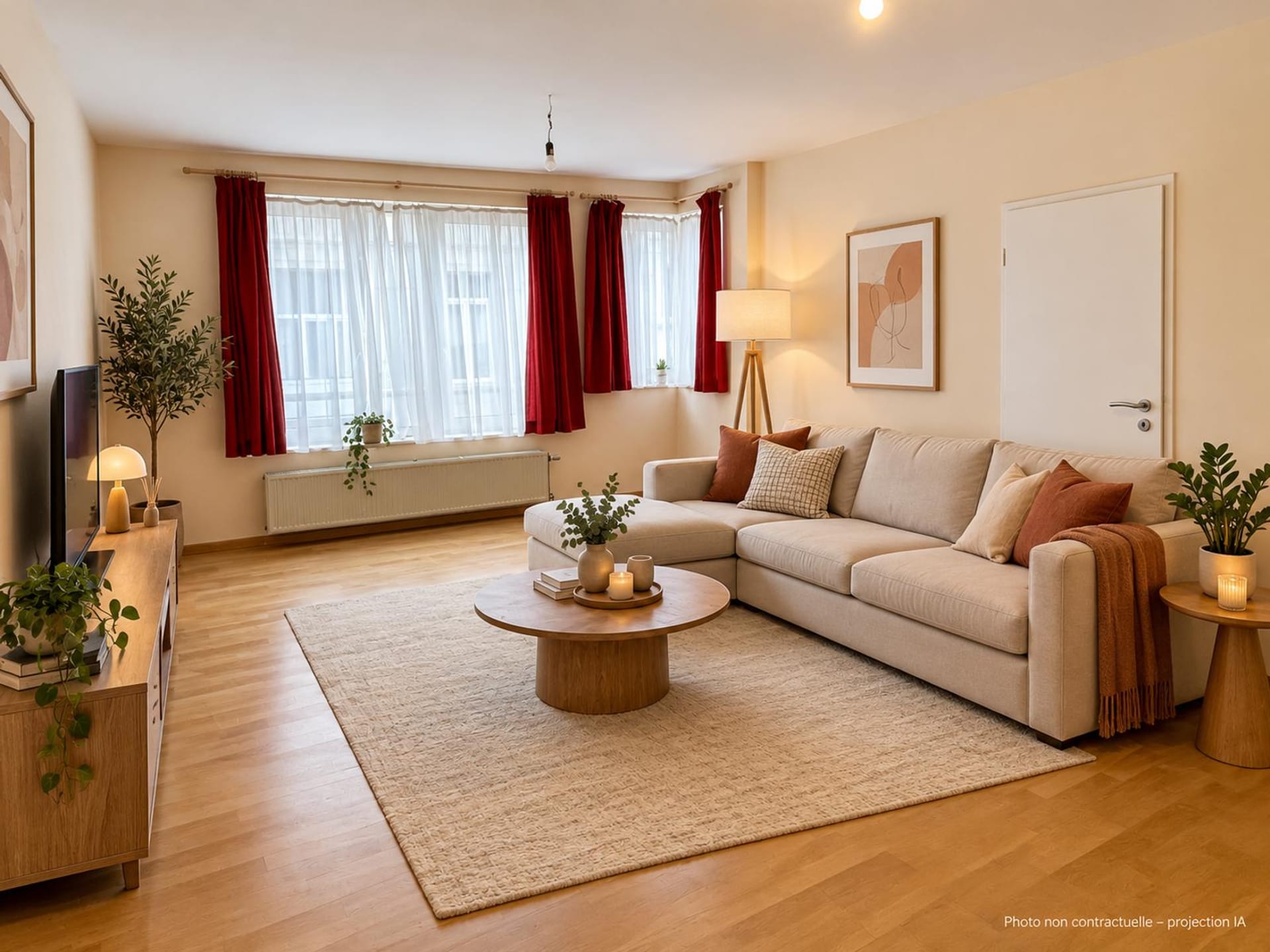 2-kamer appartement van 90 m²