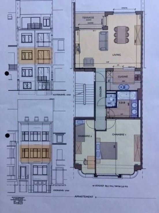 Appartement 2 ch. - IXELLES - 3