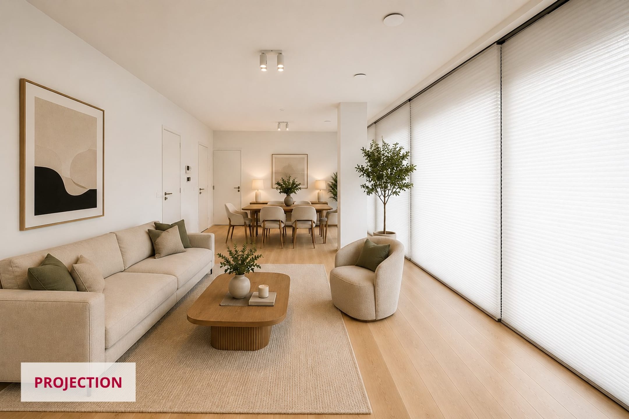 2-stanza appartamento di 81 m²
