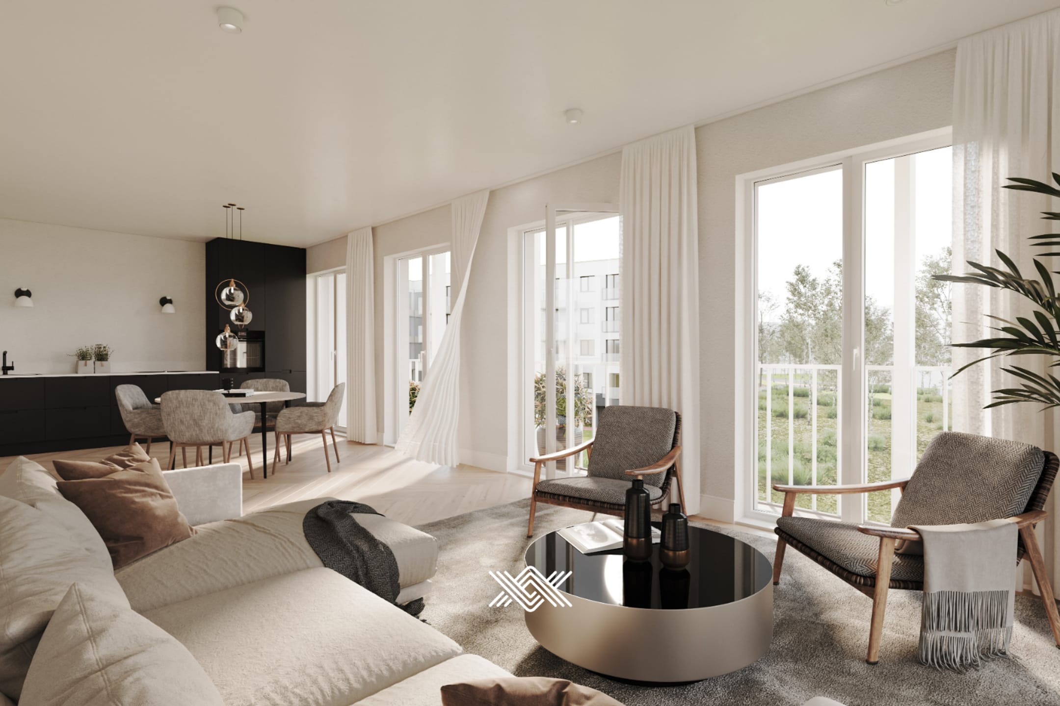 4-room apartment of 104 m²